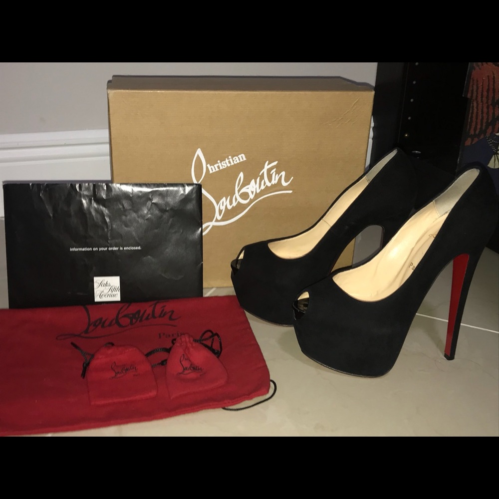 Christian Louboutin Highness 160 Suede size 38
